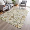 thumbnail image 6 of Dalyn Rugs Machine Washable Indoor/Outdoor Chantille Ivory 5' x 7'6" Rug, 6 of 9