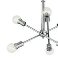 thumbnail image 6 of 43095CH Kichler Lighting Armstrong - 6 Light Small Chandelier - with Contemporary inspirations - 27.75 inches tall by 20 inches wide-Chrome Finish, 6 of 6