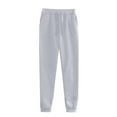 thumbnail image 3 of Womens 2 Piece Outfits Lounge Hoodie Sweatsuit Sets Baggy Sweatshirt Fall Comfy Sweatpants with Pockets Light Gray S, 3 of 6