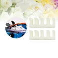 thumbnail image 4 of KAKOWELY 2PCS Badminton Racket Stringing Reducer Cable Machine High Pound protector Badminton Racket Stringing Machine Tool Load Spreader Adapter Attachment (White), 4 of 4