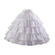 thumbnail image 5 of Falda de aro, enagua, cintura ajustable, vestido ligero, falda tipo jaula, media falda estilo C, 5 of 7
