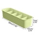 thumbnail image 3 of Organizador de cajones con 5 compartimentos para calcetines, ropa interior y corbatas | Caja de almacenamiento para armario y cómoda que ahorra espacio | Rosa, verde y blanco | Organizador de, 3 of 4