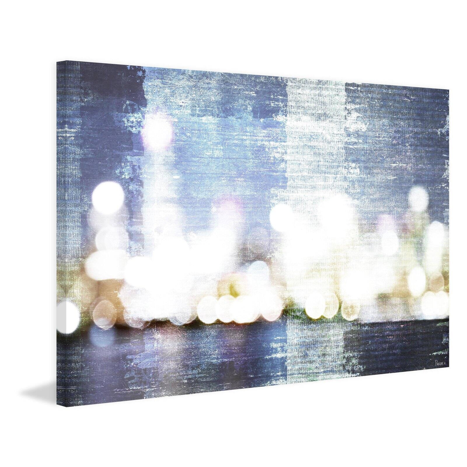 City Scape by Parvez Taj Painting Print on Wrapped Canvas