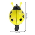 thumbnail image 5 of HOMEMAXS Cute Ladybug Bike Bell for Handlebar with Clear Sound Horn Alarm Made of Plastic and Aluminum Yellow 2pcs, 5 of 8