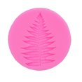 thumbnail image 1 of Fern Leaf Silicone Molds Cake Decorating Tools Baking Mold Dessert Chocolate Fondant Mold, 1 of 8