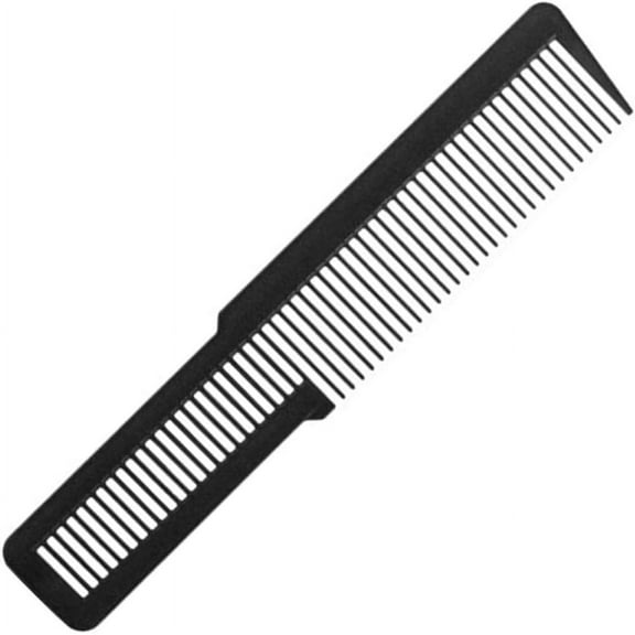 Barber Comb Comb - Small 8 Inch Long - Comb, Black
