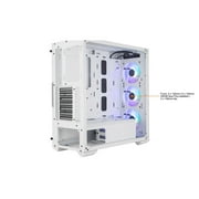 Cooler Master MasterBox TD500 Mesh Airflow ATX Mid-Tower, White