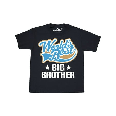 Worlds Best Big Brother Youth T-Shirt (World Best Handsome Boy)
