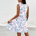 thumbnail image 6 of Stamzod Women'S Dresses Summer Beach Vacation Tank Dress Floral Sleeveless Casual Sundresses 2026 Multicolor Z M, 6 of 8