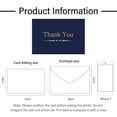 thumbnail image 4 of Thank You Cards with Envelopes blue and gold Foil Designs - Blank Thank You Notes with Envelopes, 4 of 6