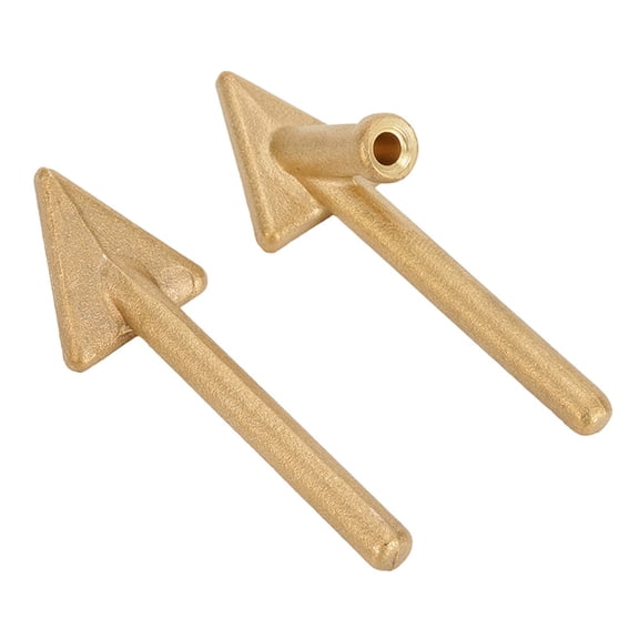 2PCS Replacement Tips for 80 Watt Plastic Welding Machine - Sturdy Steel