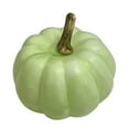thumbnail image 4 of 3 Inch Mid Pumpkins for Decorating - 1PC Mid Foam Decorative Artificial Pumpkins for Fall Decor, Paintable, Perfect for Halloween, Thanksgiving Table Decor, Light Green, 4 of 4