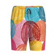 thumbnail image 4 of Wukai Colorful Wool Balls Men’s Short Pajama Pants With Pockets Soft Sleep Pj Shorts for Men-XX-Large, 4 of 6