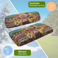 thumbnail image 5 of HUIACONG Highland Calf Universal Golf Cart Seat Covers for EZGO RXV 2 Passenger Golf Cart, Sweat Absorption Stain-Resistant Golf Cart Seat Covers 2 Piece, 5 of 7