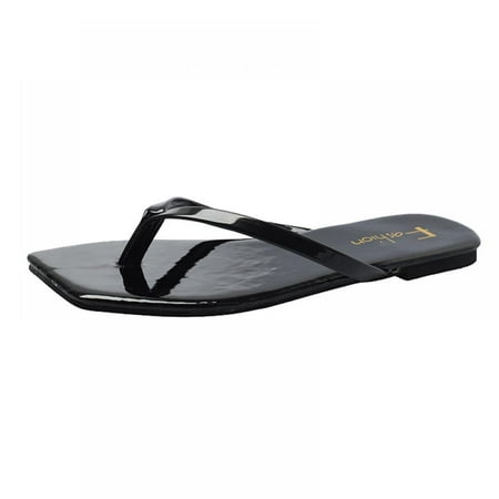 

Women Square Head Clip Toe Flip Flops Fashion Wear Cross-border Beach Sandals and Slippers