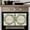 LightGreen, variant on Spring Eucalyptus Leaves 1 Pack Kitchen Towel, Water Absorbent Dish Towel, Farmhouse Botanical Burlap Paid Decorative Hand Towels - Quick Drying Cloth for Cooking Baking, 18x28 Inch
