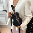 thumbnail image 5 of Jiibva Women Violin Shape Crossbody Bag PU Leather Shoulder Bag Casual Messenger Bag Fashion Handbag, 5 of 7