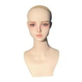thumbnail image 3 of yotijay Female Mannequin Head with Makeup Eyelash Extension Display Rack Wig Display for, 3 of 7