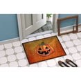 thumbnail image 2 of October Pumpkin Halloween Doormat 24x36, 2 of 4