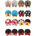 thumbnail image 3 of Pinzas para el pelo con lentejuelas y orejas de Mickey Mouse, lazos para el pelo con purpurina, pasadores bonitos de Minnie para mujeres y niñas, accesorios para el cabello de Halloween y Navidad, 3 of 3