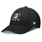 Men's Fanatics Black Anaheim Ducks Core Primary Logo Flex Hat