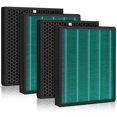 thumbnail image 1 of 400/400S Replacement Filter Set for Coway AIRMEGA Max2 400/400S 400(G) 400S(G) Air Puri-fi-er, High Efficiency Max 2 Green Partic, 1 of 7