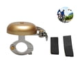 thumbnail image 1 of Universal Bicycle Ring Bell Clear Sound Copper Bike Ring Warning Alarm Bike Bell with Mounting Clamp Bicycle Riding Warning Alarm for Bicycle Riding, 1 of 9