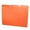 Orange, variant on Blue File Folders, 1/3 Cut Top Tab, Letter Size, Perfect for Organizing Documents in File Drawers, Box of 100