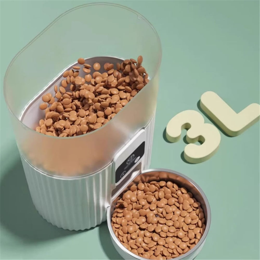 Cat and Dog Feeder, Automatic Timed and Quantified Cat and Dog Food Dispenser for Cats and Pets