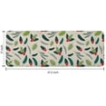 thumbnail image 7 of Green and Red Christmas Holly Pattern Kitchen Rug Mat,Kitchen Runner Rugs Non Skid Washable,Decorative Kitchen Floor Mats for Kitchen,Sink,Laundry,17"x47.2", 7 of 7