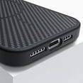 thumbnail image 5 of Allytechgroup iPhone 15 Pro Case, Compatible with Mag-safe Slim Shockproof Protective Cover with Carbon Fiber Texture Wireless Charging Support Phone Case for Apple iPhone 15 Pro, Black, 5 of 8