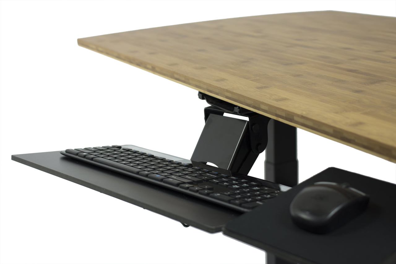 KT1 Ergonomic Under-Desk Computer Keyboard Tray. Adjustable height