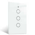 thumbnail image 3 of TUYA Smart Light Interruptor Cuenta regresiva Teléfono Móvil Lámpara de control remoto Interruptores de sala de estar Suministros Inteligentes para el hogar EE.UU. White 3-Gang Yuarrent HA011723-03, 3 of 7