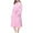 Pink, variant on RQYYD Womens Bathrobe Ladies Fleece Plush Warm Long Robes Fleece Nightgown Sleepwear 2026