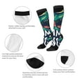 thumbnail image 6 of Balery Hungry Tyrannosaurus Printed Novelty Socks Men's Women's Crew Socks Sports Socks Knee High Socks Cotton Socks Quirky and Cool Socks, 6 of 9