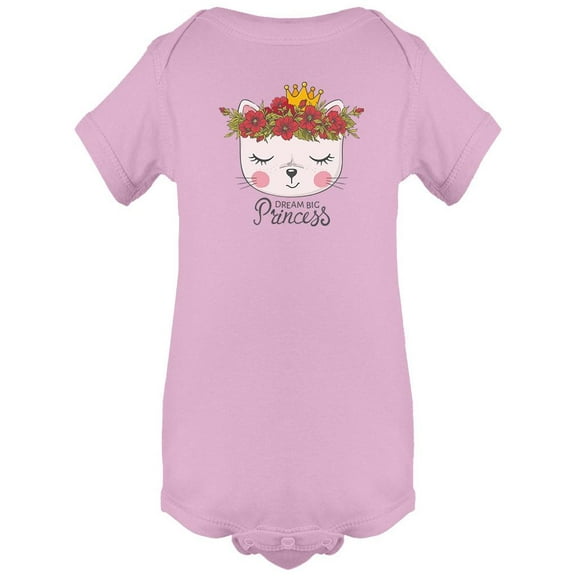 Dream Big Quote Design Bodysuit Baby's -Image by Shutterstock