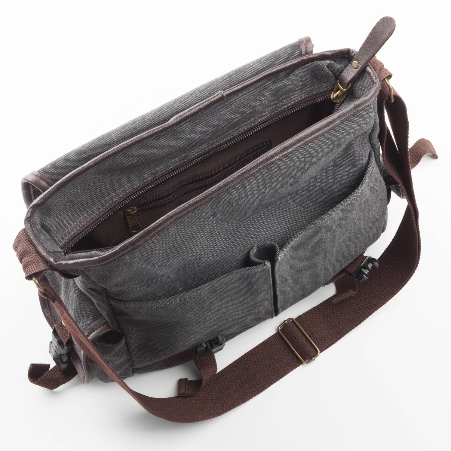 Personalized Or Monogram Men's Messenger Bag