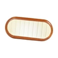 thumbnail image 3 of lionlar Jewelry Display Tray Storage Tray for Jeweler Photography Jewelry Store oval beige, 3 of 9