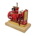 thumbnail image 2 of 5CC Vertical Twin-Cylinder Gasoline Engine Model - Water-Cooled OHV Tractor Engine with Mechanical Governor & Complete Cooling System, 2 of 6