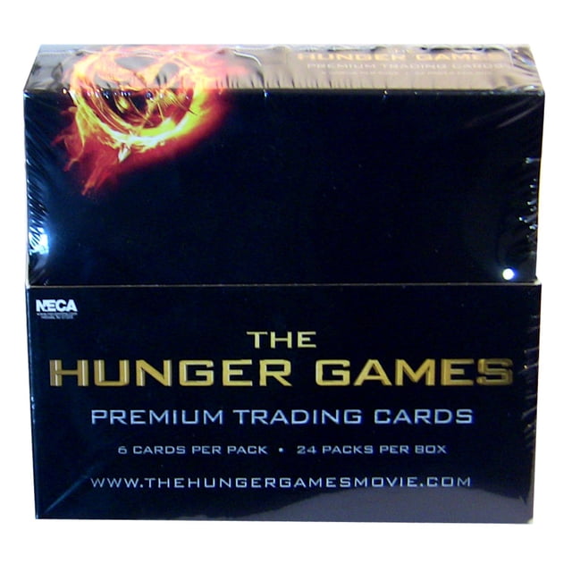 Cartas coleccionables NECA Los juegos del hambre con 72 cartas base - CAJA