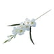 thumbnail image 4 of Adorno de flor de gladiolo artificial Arreglo floral Flor de gladiolo para boda Blanco, 4 of 9