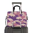thumbnail image 2 of FORMRS 16" Laptop Bag Carrying Sleeve Case with Handle Travel Shoulder Briefcase, Purple Wave Pattern, 2 of 8