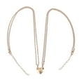 thumbnail image 2 of 2Pcs Couples Necklace, Adjustable Size  Design Fine Workmanship Heart Shaped Matching Necklace, 2 of 8