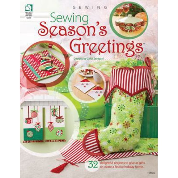 Pre-Owned Sewing Season's Greetings (Paperback) by Carol Zentgraf