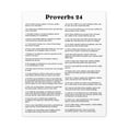 thumbnail image 5 of Scripture Walls Proverbs 24 Chapter White Bible Canvas Christian Wall Art Ready to Hang Unframed, 5 of 13