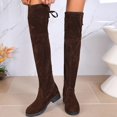 thumbnail image 4 of Yeahitch Womens Winter Boots Knee High Breathable Boots for Women Chunky Heel Tall Boots, 4 of 9