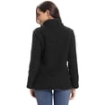 thumbnail image 7 of Purcoar Women's Coat Casual Lapel Fleece Zipper Coats Warm Winter Oversized Outwear Jackets, 7 of 7