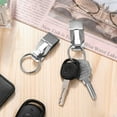 thumbnail image 6 of Lsupdaol 4 Pieces Belt Key Clip Key Holder Security Metal Keychain Clip Ring for Men Home Office Supplies(Silver), 6 of 8