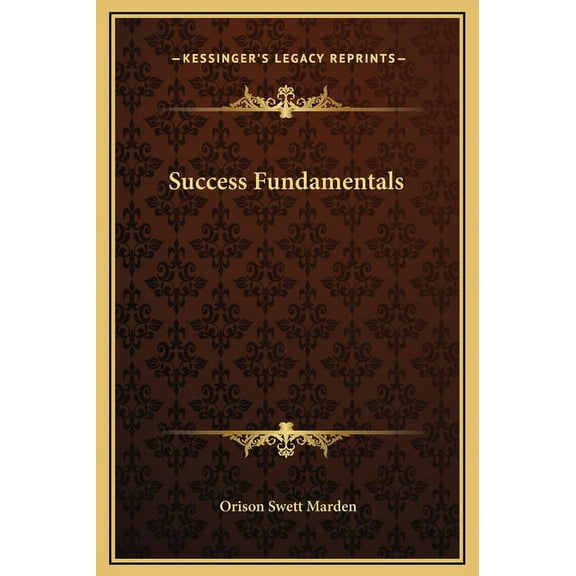 Success Fundamentals (Hardcover)