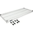 thumbnail image 5 of Nexel Chrome Wire Shelf w/Clips, 36"W x 14"D, 5 of 7